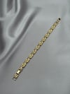 Xuping 14K S Model Zirkon Taşlı Gold Bileklik