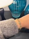 Xuping 14K Üçlü Baget Model Zirkon Taşlı Gold Bileklik