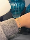 Xuping 14K Yıldız Model Zirkon Taşlı Gold Bileklik