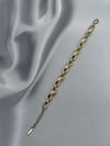 Xuping 14K Zincir Model Gold Bileklik