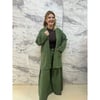 Yeşil Kısa Kimono