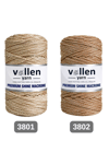  Vollen Yarn Premium Shine (Simli) Polyester Makrome 100Gr/150M ,çanta ipi,supla ipi,bileklik ipi,Bordo
