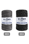  Vollen Yarn Premium Shine (Simli) Polyester Makrome 100Gr/150M ,çanta ipi,supla ipi,bileklik ipi,Bordo