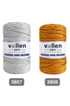  Vollen Yarn Premium Shine (Simli) Polyester Makrome 100Gr/150M ,çanta ipi,supla ipi,bileklik ipi,Lacivert