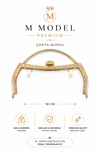 M Model Premium Çanta Bursu 18 cm Metal Çanta Çerçevesi Çanta Klipsi Çanta Ağzı El Yapımı Çanta Aksesuarı Gold