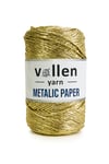 Premium Metalik Kagıt Ip,Parlak Çanta Ipi,200 Gr- 320 M , Simli Metalik Ip,Metalik Abiye Ip,AÇIK GOLD