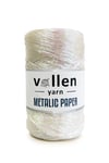 Premium Metalik Kagıt Ip,Parlak Çanta Ipi,200 Gr- 320 M , Simli Metalik Ip,Metalik Abiye Ip, ŞEFFAF