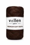 Premıum Softy Rafya, Polyester Yumuşak Rafya İp ,Kahve
