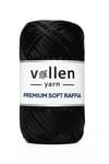 Premıum Softy Rafya, Polyester Yumuşak Rafya İp ,Siyah