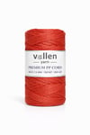 Vollen Yarn 1.5mm Polyester Makrome İpi 100gr 150 mt,Kiremit