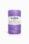 Vollen Yarn 1.5mm Polyester Makrome İpi 100gr 150 mt,Gül Kurusu