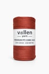 Vollen Yarn 2mm Polyester Makrome İpi 200 Gr 230 Mt,Kiremit