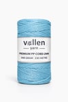 Vollen Yarn 2mm Polyester Makrome İpi 200 Gr 230 Mt,Bebe Mavi