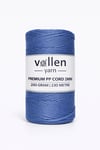 Vollen Yarn 2mm Polyester Makrome İpi 200 Gr 230 Mt,Denim Mavi