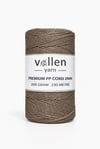Vollen Yarn 2mm Polyester Makrome İpi 200 Gr 230 Mt,Camel