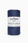 Vollen Yarn 2mm Polyester Makrome İpi 200 Gr 230 Mt,Lacivert