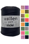 Vollen Yarn Bikini Mayo İpi,Su Tutmaz,Yazlık Pareo,Elbise,Şort,Bluz ipliği 100Gr/165Mt,Siyah