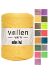 Vollen Yarn Bikini Mayo İpi,Su Tutmaz,Yazlık Pareo,Elbise,Şort,Bluz ipliği 100Gr/165Mt,SARI