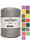 Vollen Yarn Bikini Mayo İpi,Su Tutmaz,Yazlık Pareo,Elbise,Şort,Bluz ipliği 100Gr/165Mt,GRİ