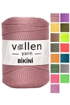 Vollen Yarn Bikini Mayo İpi,Su Tutmaz,Yazlık Pareo,Elbise,Şort,Bluz ipliği 100Gr/165Mt,Gül