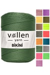 Vollen Yarn Bikini Mayo İpi,Su Tutmaz,Yazlık Pareo,Elbise,Şort,Bluz ipliği 100Gr/165Mt,YEŞİL