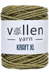 Vollen Yarn Premıum 3 Büküm Kağıt Halat İpi, Dikiş Makinesi İpi, Hasır Çanta Ve Şapka İpi 250Gr,Yağ Yeşili