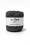Vollen Yarn Premium Buklet İp 100 g 150 m | Yumuşak, Hafif ve Parlak Doku | Lüks El Örgüsü İpi, GRİ