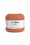 Vollen Yarn Premium Buklet İp 100 g 150 m | Yumuşak, Hafif ve Parlak Doku | Lüks El Örgüsü İpi, Yavruağzı