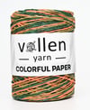 Vollen Yarn Premium Çok Renkli Doğal Kağıt İp,200Gr/200Mt,2804