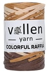Vollen Yarn Premium Doğal Çok Renkli Rafya İpi 200Gr/300Mt, 2502