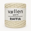 Vollen Yarn Premium Doğal Rafya İpi 200 Gram, Krem