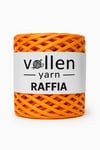 Vollen Yarn Premium Doğal Rafya İpi 200 Gram, Turuncu