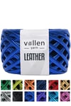Vollen Yarn Premium Metalik Deri Rafya İp 120Gr/60Mt,SAKS MAVİ