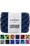 Vollen Yarn Premium Metalik Deri Rafya İp 120Gr/60Mt,LACİVERT