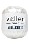 Vollen Yarn Premium Metalik Suni Rafya, Abiye Çanta İpi,Şeffaf