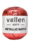 Vollen Yarn Premium Metalik Suni Rafya, Abiye Çanta İpi,Bakır