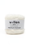 Vollen Yarn Premium Mohair 100 gr 250 m %25 Yün %75 Akrilik – Yumuşak, Hafif ve Dolgun Örgü İpi, KREM