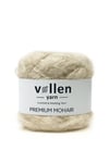 Vollen Yarn Premium Mohair 100 gr 250 m %25 Yün %75 Akrilik – Yumuşak, Hafif ve Dolgun Örgü İpi, BEJ