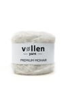 Vollen Yarn Premium Mohair 100 gr 250 m %25 Yün %75 Akrilik – Yumuşak, Hafif ve Dolgun Örgü İpi, GRİ