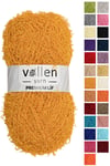 Vollen Yarn Premium Sert Banyo Lif İpi, Saçaklı İp,El Örgü İpi,Sert Lif İpi,SARI
