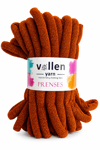 Vollen Yarn Prenses Chunky Simli Polyester El Örgü İpi 500 gr 14 m Parmak Örgü Çanta Battaniye İpi, 5102