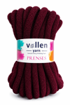 Vollen Yarn Prenses Chunky Simli Polyester El Örgü İpi 500 gr 14 m Parmak Örgü Çanta Battaniye İpi, 5106