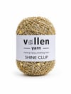 Vollen Yarn Shine Clup Simli Pullu El Örgü İpi 50 gr 150 m Polyester Tığ ve Şiş İpi Çanta Aksesuar İpi, 5002