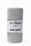 Vollen Yarn Slim Supra İpi,Mumlu İp,Pase İp,Makrome İp,200Gr/200Mt, GÜMÜŞ GRİ