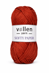 Vollen Yarn yumuşak rafya kagit ip,hobi ipi,tığ işi,el örgü ipi,çanta,supla ve şapka ipi,KİREMİT