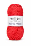 Vollen Yarn yumuşak rafya kagit ip,hobi ipi,tığ işi,el örgü ipi,çanta,supla ve şapka ipi,KIRMIZI