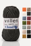 VollenYarn Cloud,kadife battaniye ipi,el örgü ipi,Tığ işi Hırka ipi,Amıgurumi oyuncak ipi,KOYU GRİ