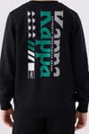 Kappa Erkek Çocuk Sweat Siyah