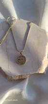 14k Love kolye