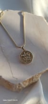 14k Love kolye